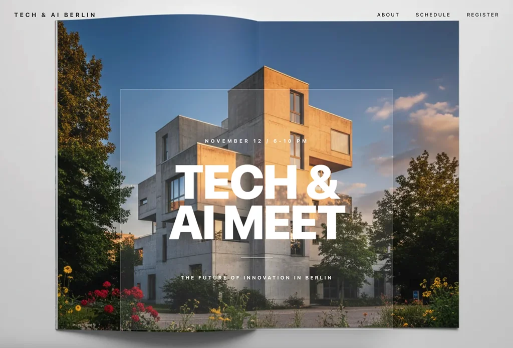 Tech & AI Meetup Invite